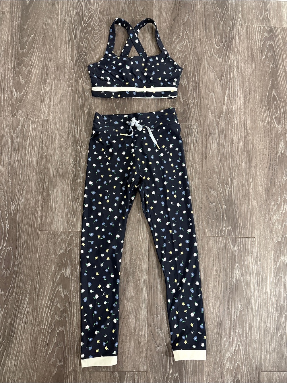 The Upside leggings and sports bra set